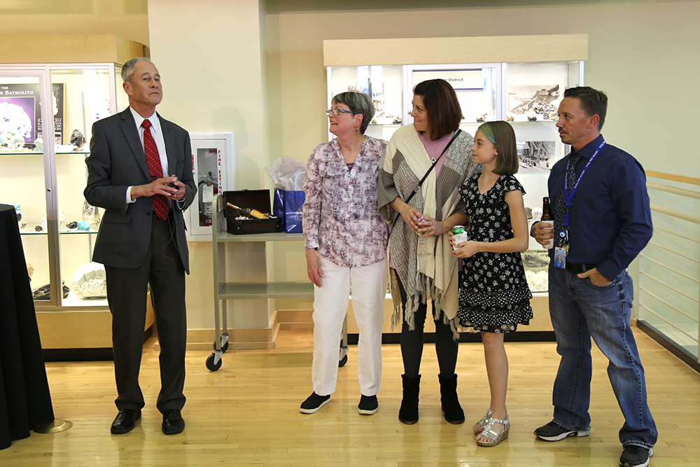 Professor P. Craig Taylor and his family