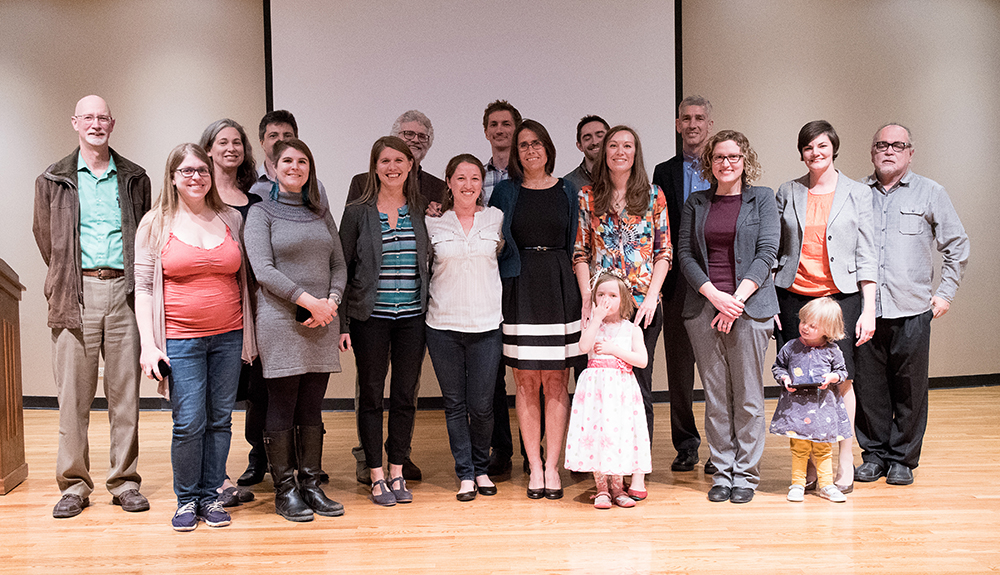 Faculty awarded promotion and/or tenure.