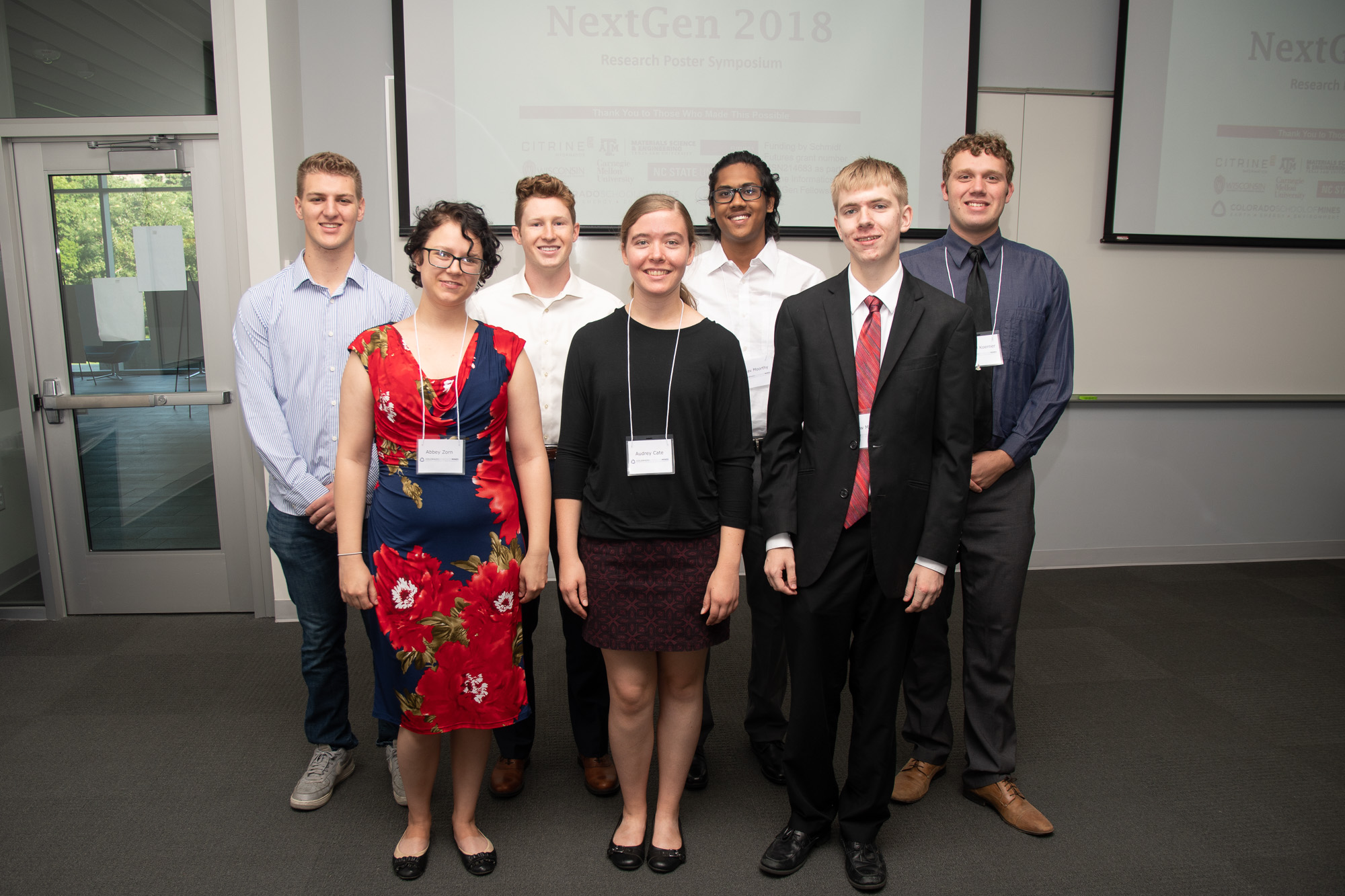 2018 Citrine NextGen fellows at Mines