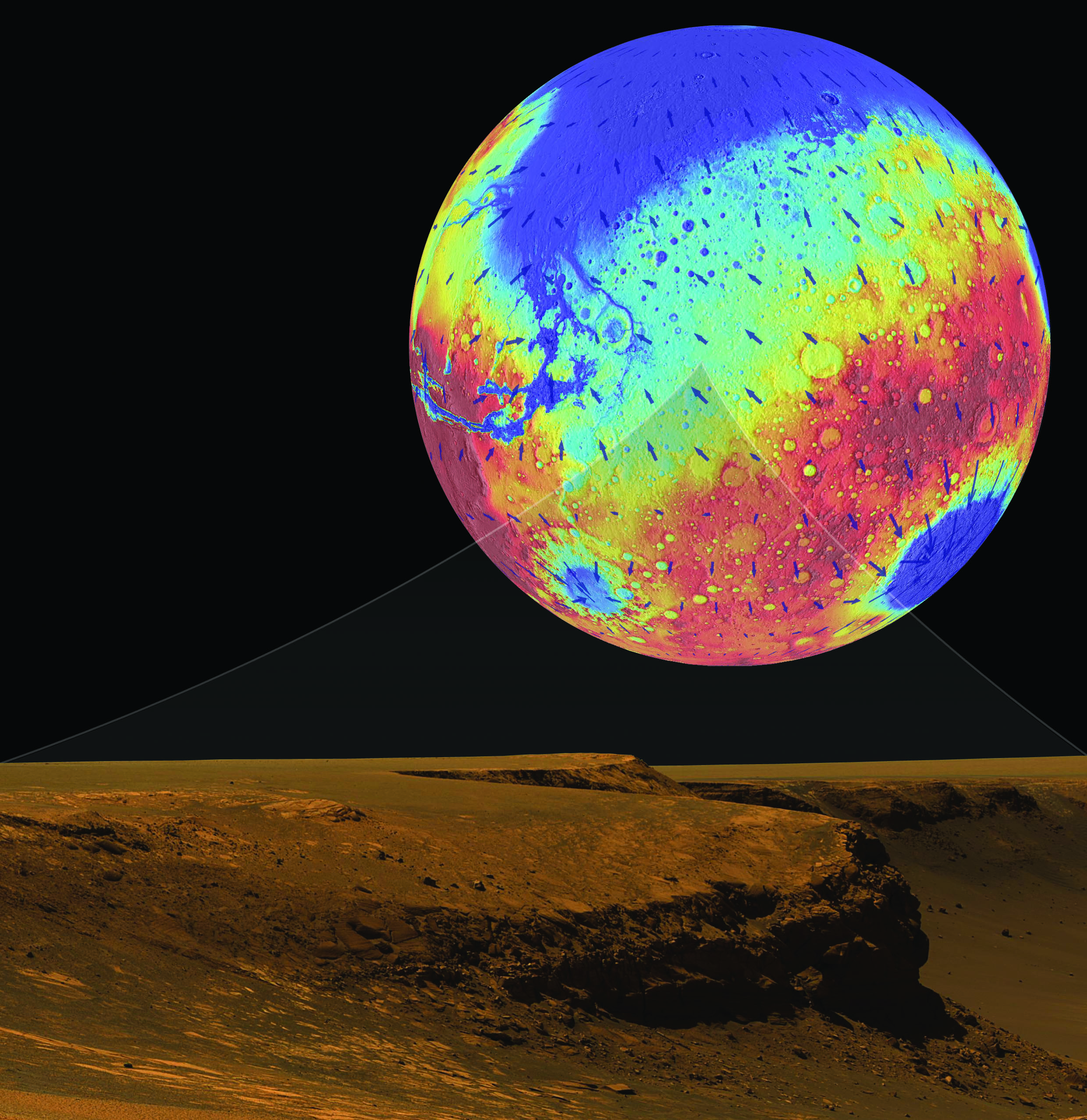 Computer models tell watery Martian history | Colorado School of Mines ...
