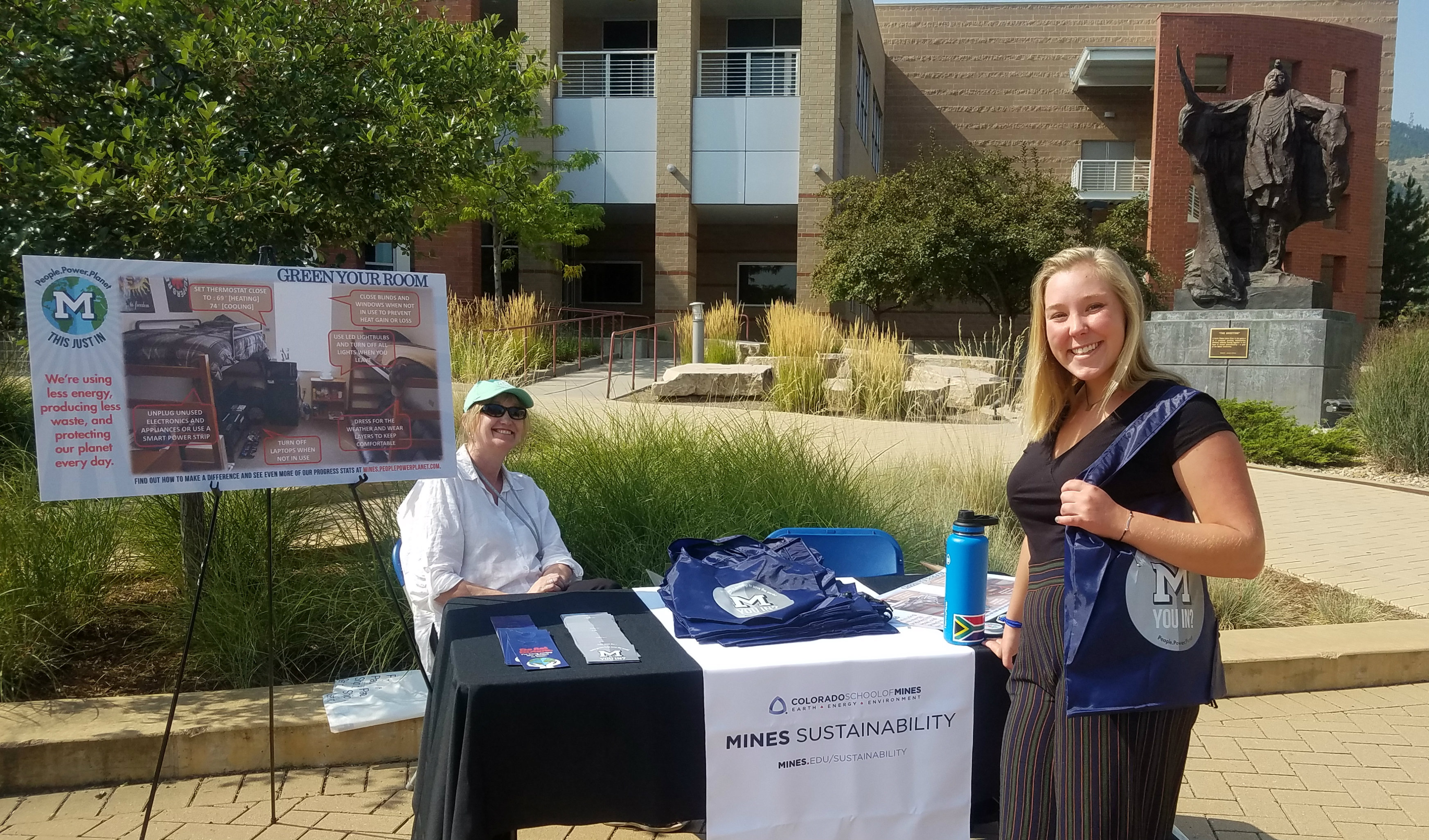 Mines Sustainability at 2018 Move-In
