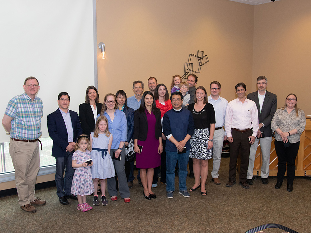 Faculty receiving promotion and tenure