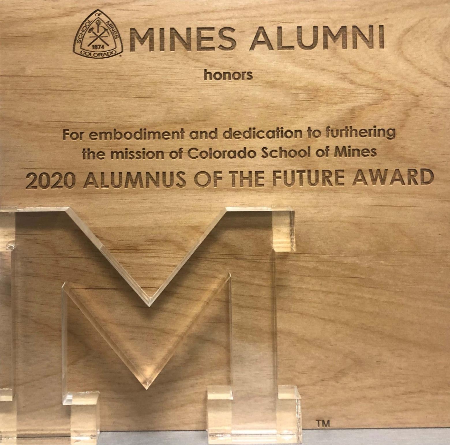 Colorado School of Mines Alumni Board of Directors announces 2020 award winners Colorado