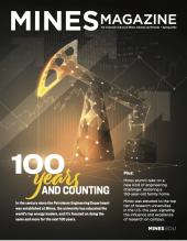 Cover of Spring 2022 Mines Magazine