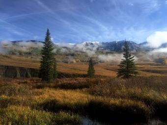 Mountain scene