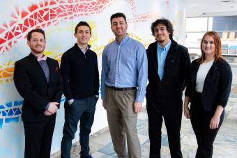 Group shot of Tailings-to-Glass team