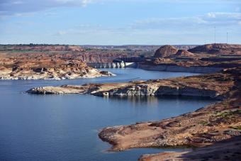 Stock photo of Glen Canyon Dam