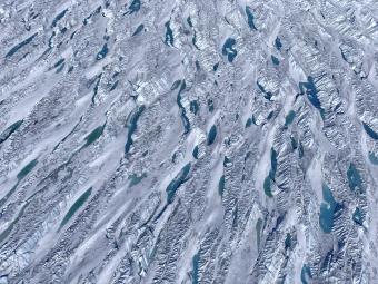 Ice sheet in Greenland