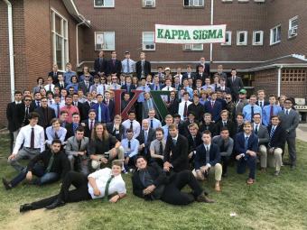 Group photo of Kappa Sigma