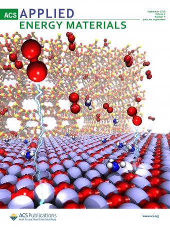 Cover of September 2020 issue of ACS Applied Energy Materials 