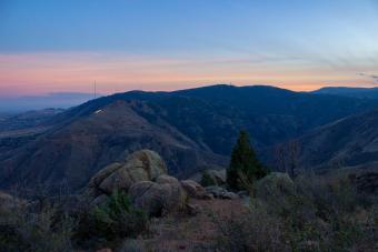 Mount Zion at sunrise