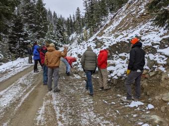 Researchers discuss geology of site in Idaho
