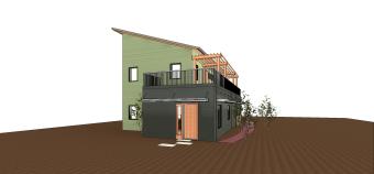 Net Zero 5280 house rendering