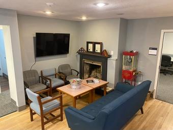 Living room of Mines Veteran Resource Center