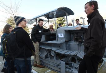 Mines students restored antique tractor for their Capstone Design project