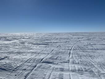 Antarctica skyline