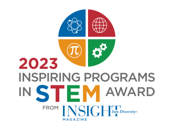 Inspiring Programs in STEM Award logo