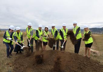 Quantum COmmons groundbreaking