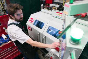 NASA Balloon POEMMA machine shop