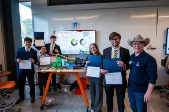Cornerstone Design spring 2026 third place team