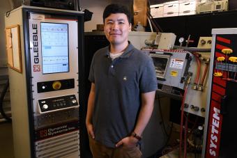 Lawrence Cho won an NSF CAREER Award