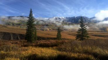 Mountain scene