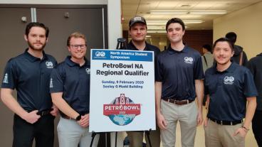 Group shot of 2020 PetroBowl team