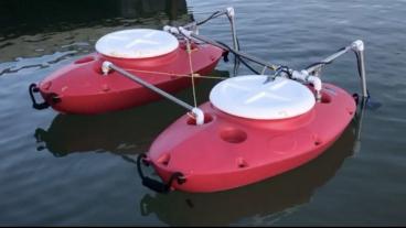 Screenshot of Autonomous Surface Vehicle