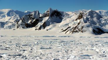 Wordie Ice Shelf in Antarctica