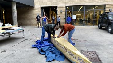 Concrete canoe team wins ASCE