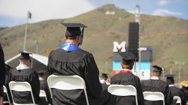 Graduates at Spring 2021 Undergraduate Commencement