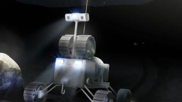 Rendering of proposed lunar rover