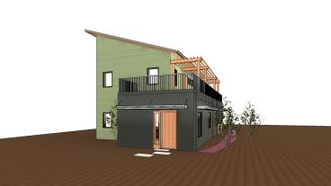 Net Zero 5280 house rendering