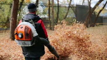 Gas-powered leaf blower