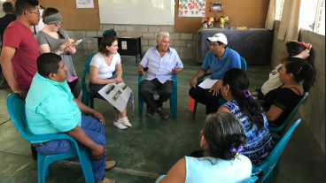 Mines students listen to community members in Guatemala