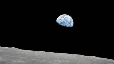 Apollo 8 earthrise NASA image