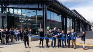 Mines officials cut the ribbon on Labriola Innovation Hub