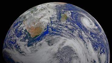 Earth from NASA/NOAA Suomi National Polar-orbiting Partnership spacecraft 