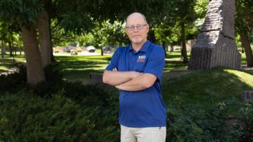 Portrait of Ian Lange on Kafadar Commons
