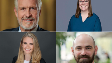 collage of four headshots