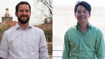 Michael Wagner, left, and Vinh Nguyen