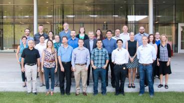 Photo of New Faculty during Orientation