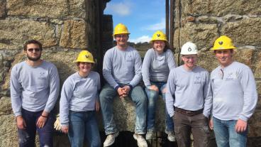 The Colorado School of Mines team at the 40th International Mining Games