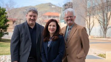 Will Fleckenstein, Linda Battalora and Bill Eustes