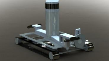 The autonomous robot will be able to attach to and navigate vertical boiler furnace walls using magnetic drive tracks. 