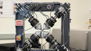 Professor Stebner's Biazial load frame for image acquistion 